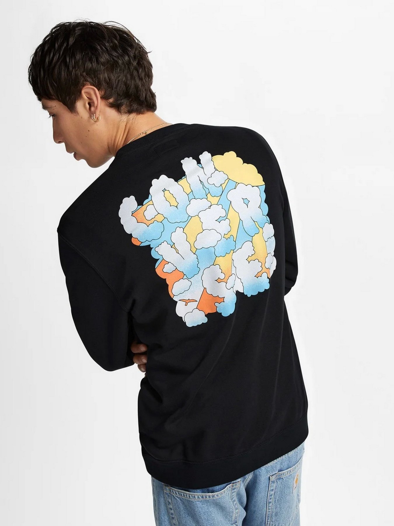 Світшот CONVERSE GAME CLOUDS CREW модель 10024617-001 Фото