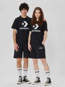 Шорты CONVERSE Classic Fit All Star Single Screen Print модель 10024572-001 Фото