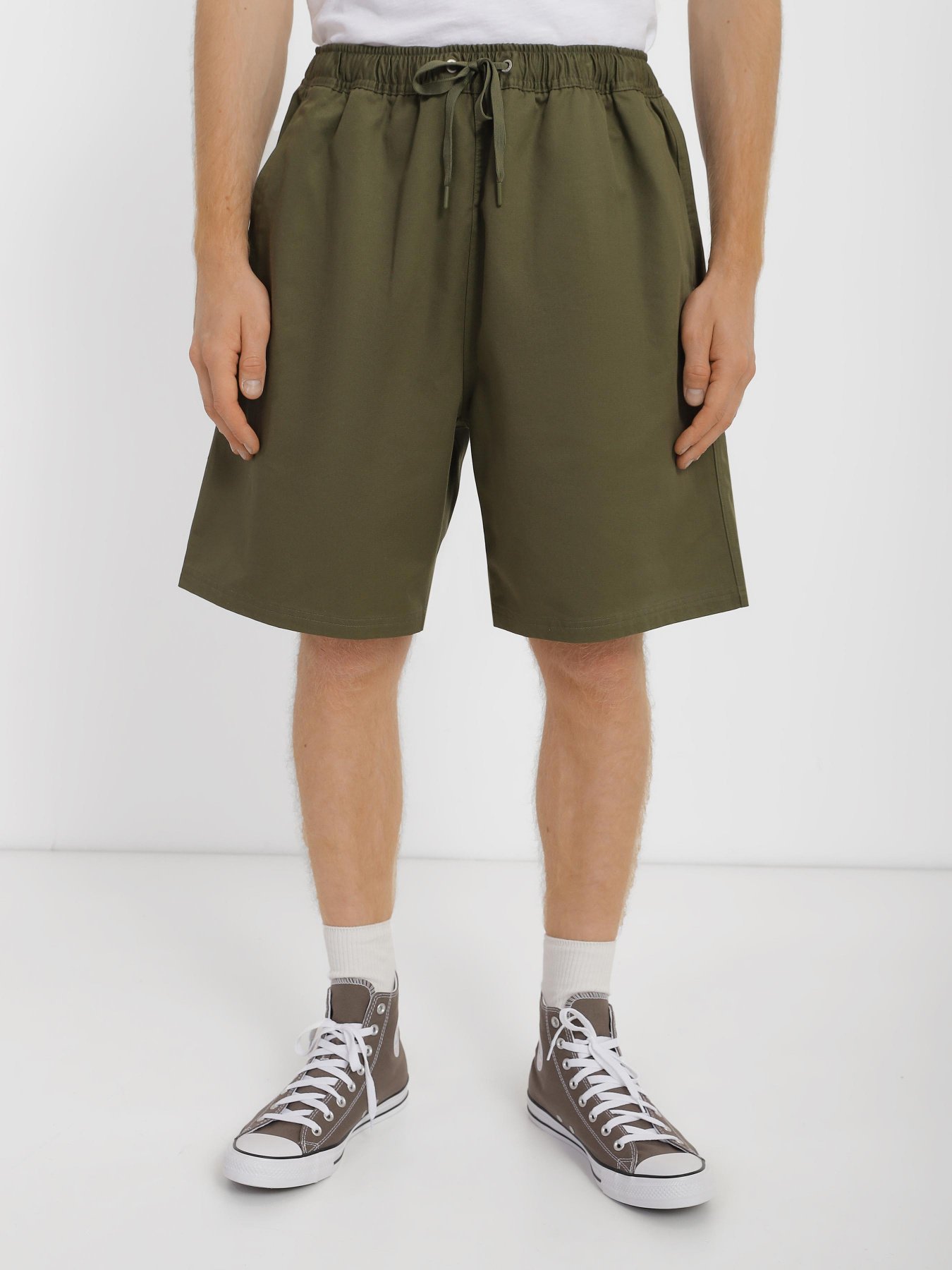 Повседневные шорты CONVERSE Woven модель 10024609-306 Фото