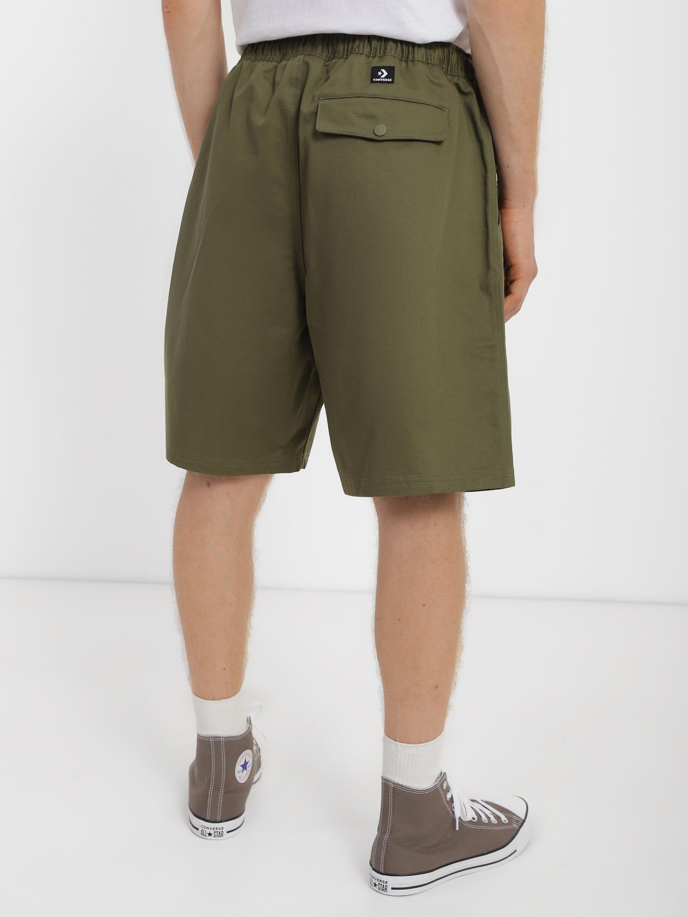 Повседневные шорты CONVERSE Woven модель 10024609-306 Фото