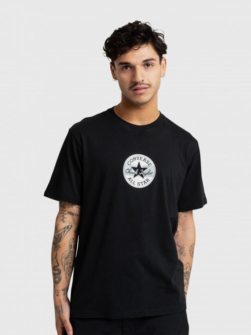 Футболка CONVERSE Disco de Vinilo Модель 10025271-001 Фото