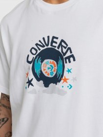 Футболка CONVERSE Disco de Vinilo модель 10025271-102 Фото