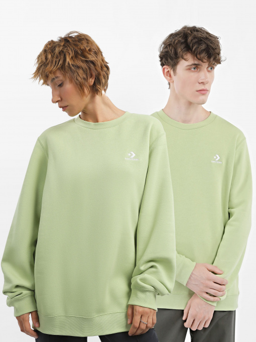 Свитшот CONVERSE Star Chevron Crew Vitality модель 10024510-354 Фото