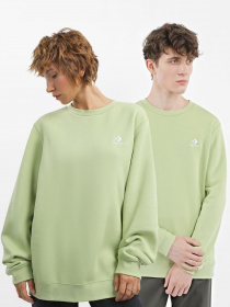 Свитшот CONVERSE Star Chevron Crew Vitality модель 10024510-354 Свитшот CONVERSE Star Chevron Crew Vitality модель 10024510-354 Фото