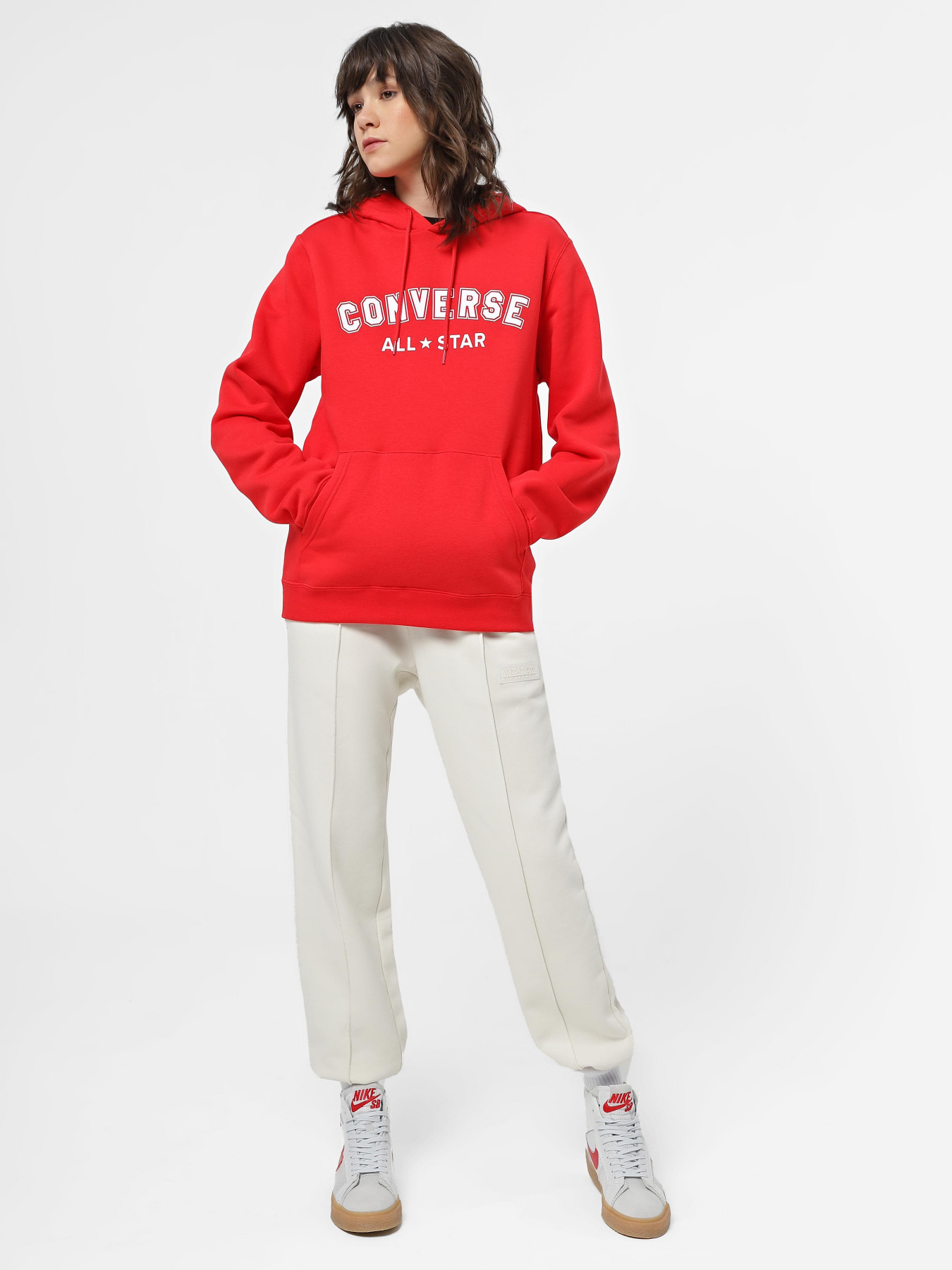 Худі CONVERSE Classic Fit All Star Center Front модель 10025411-600 Фото