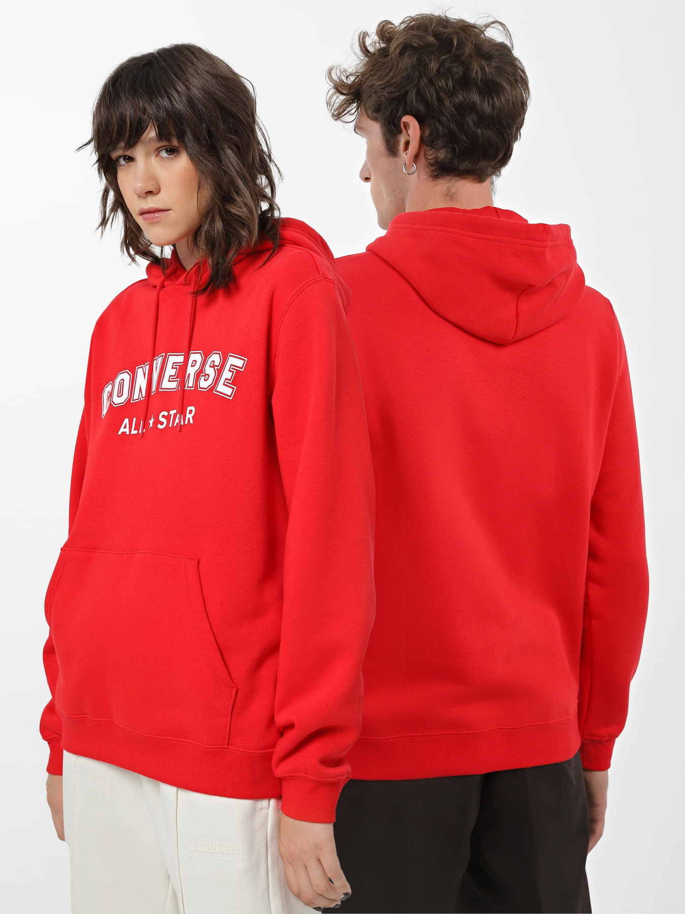 Худи CONVERSE Classic Fit All Star Center Front модель 10025411-600 Фото