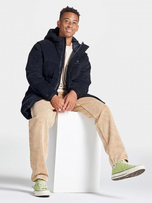 Зимняя куртка CONVERSE Cord Mid Down модель 10025250-001 Фото
