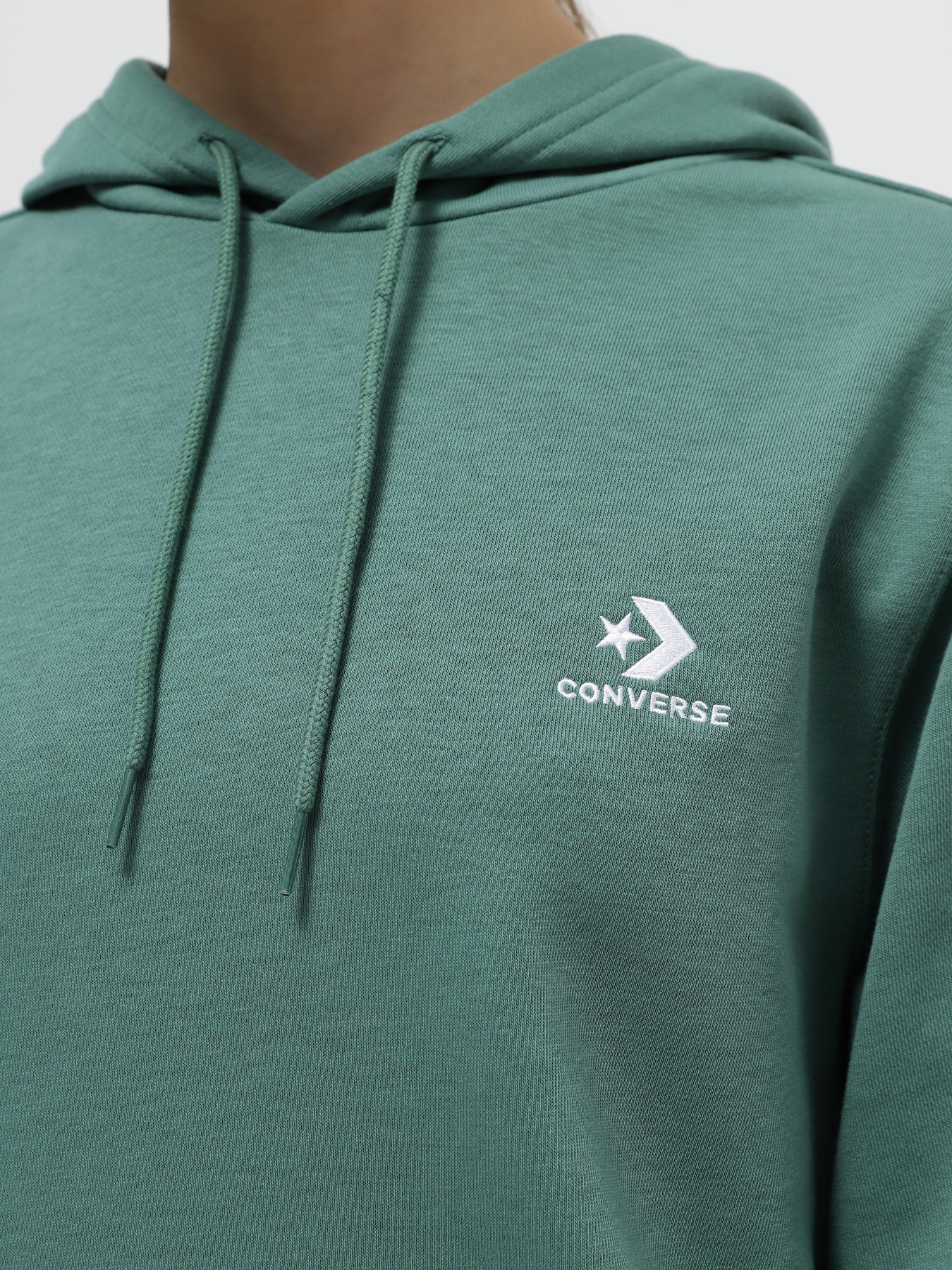 Худи CONVERSE STANDARD FIT LEFT CHEST STAR C модель 10023874-304 Фото