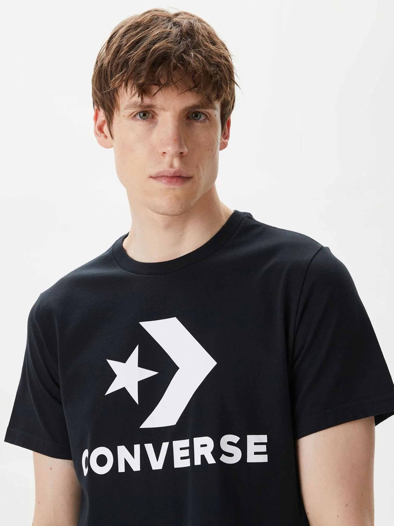 Футболка CONVERSE Standard Fit Center Front Large Logo Star Chev Ss модель 10025458-001 Фото