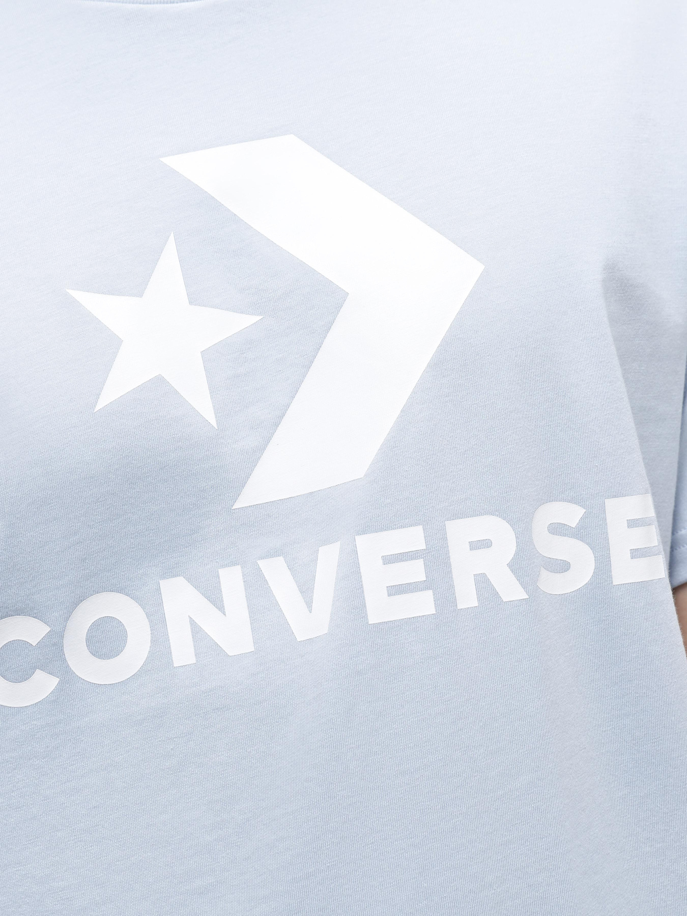 Футболка CONVERSE Standard Fit Center Front Large Logo Star Chev Ss модель 10025458-050 Фото