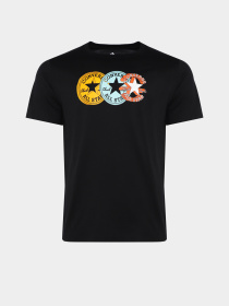 Футболка CONVERSE Chuck Patch Distort модель 10025973-001 Фото