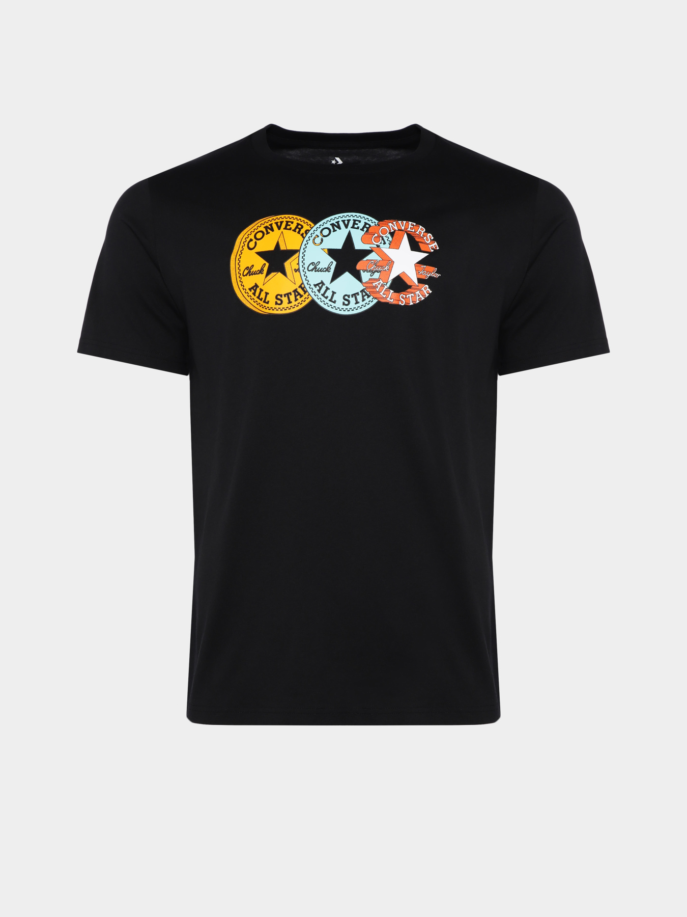 Футболка CONVERSE CHUCK PATCH DISTORT модель 10025973-001 Фото