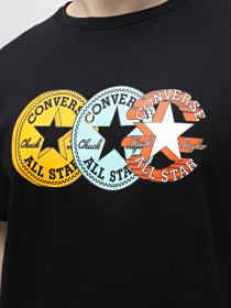 Футболка CONVERSE CHUCK PATCH DISTORT модель 10025973-001 Фото