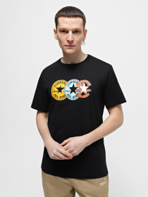 Футболка CONVERSE CHUCK PATCH DISTORT модель 10025973-001 Фото