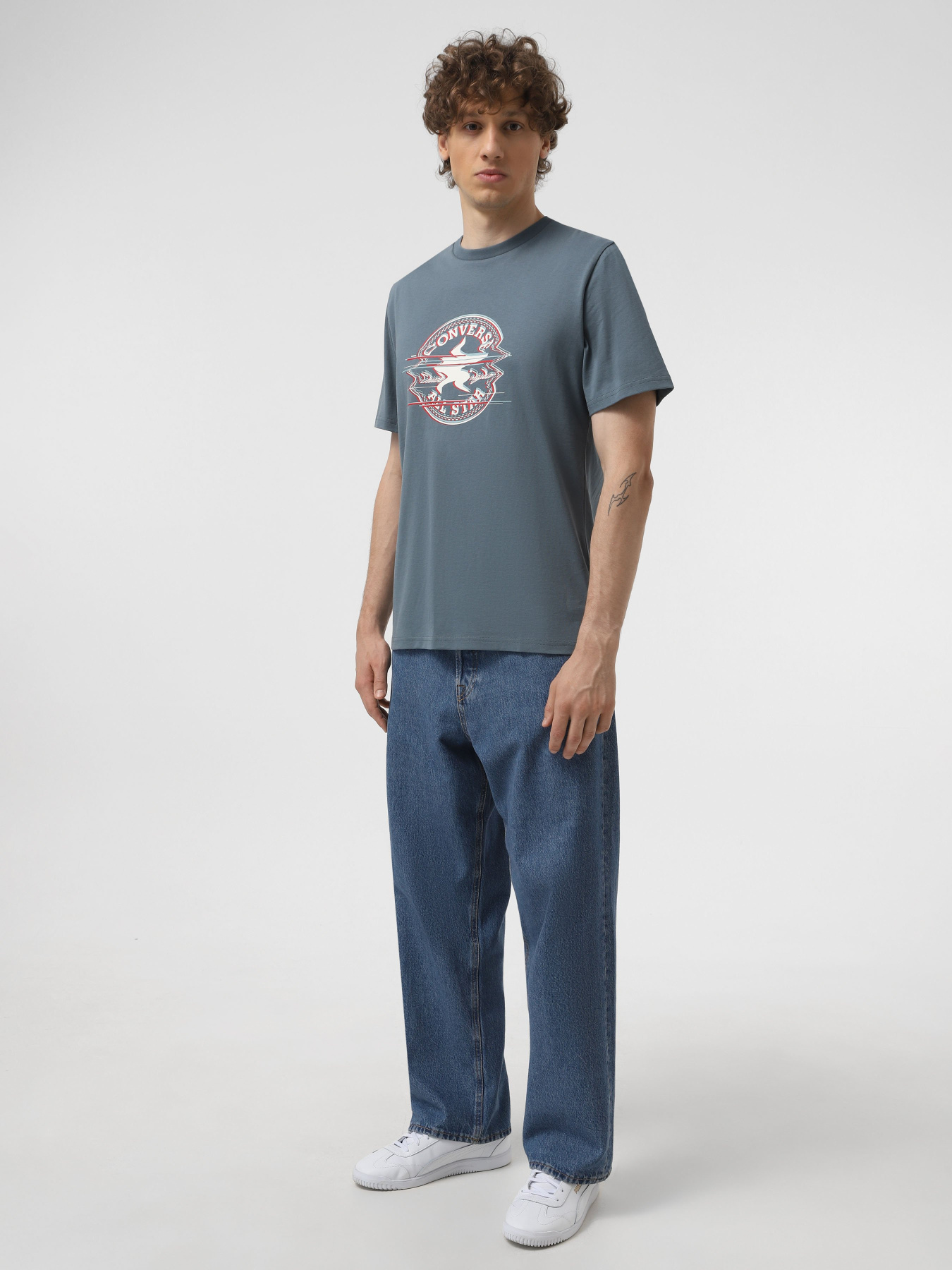 Футболка CONVERSE Knitted модель 10026683-459 Фото