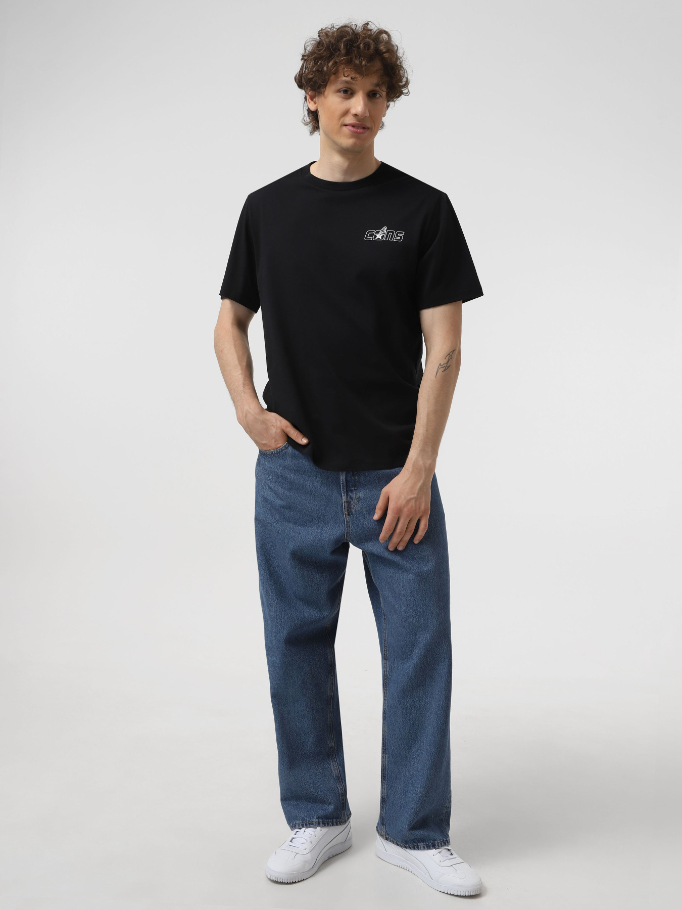 Футболка CONVERSE Knitted модель 10026689-001 Фото