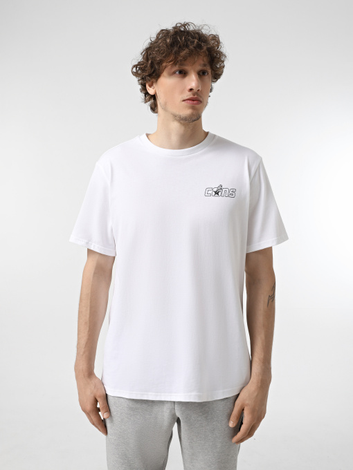 Футболка CONVERSE CONS SKULL & CHROM ART модель 10026689-102 Фото