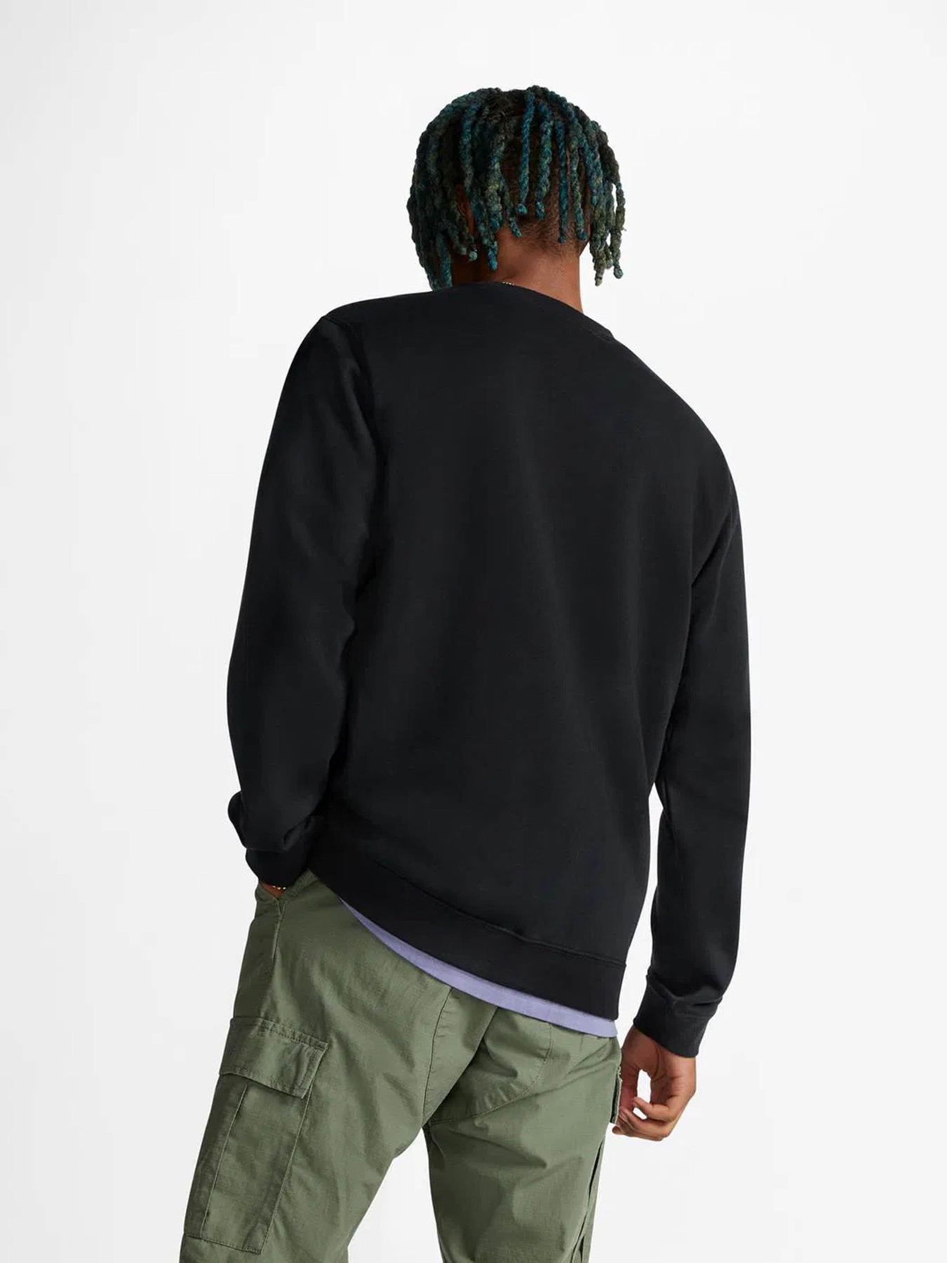 Світшот CONVERSE Star Chev Emb Crew Ft модель 10023861-001 Фото