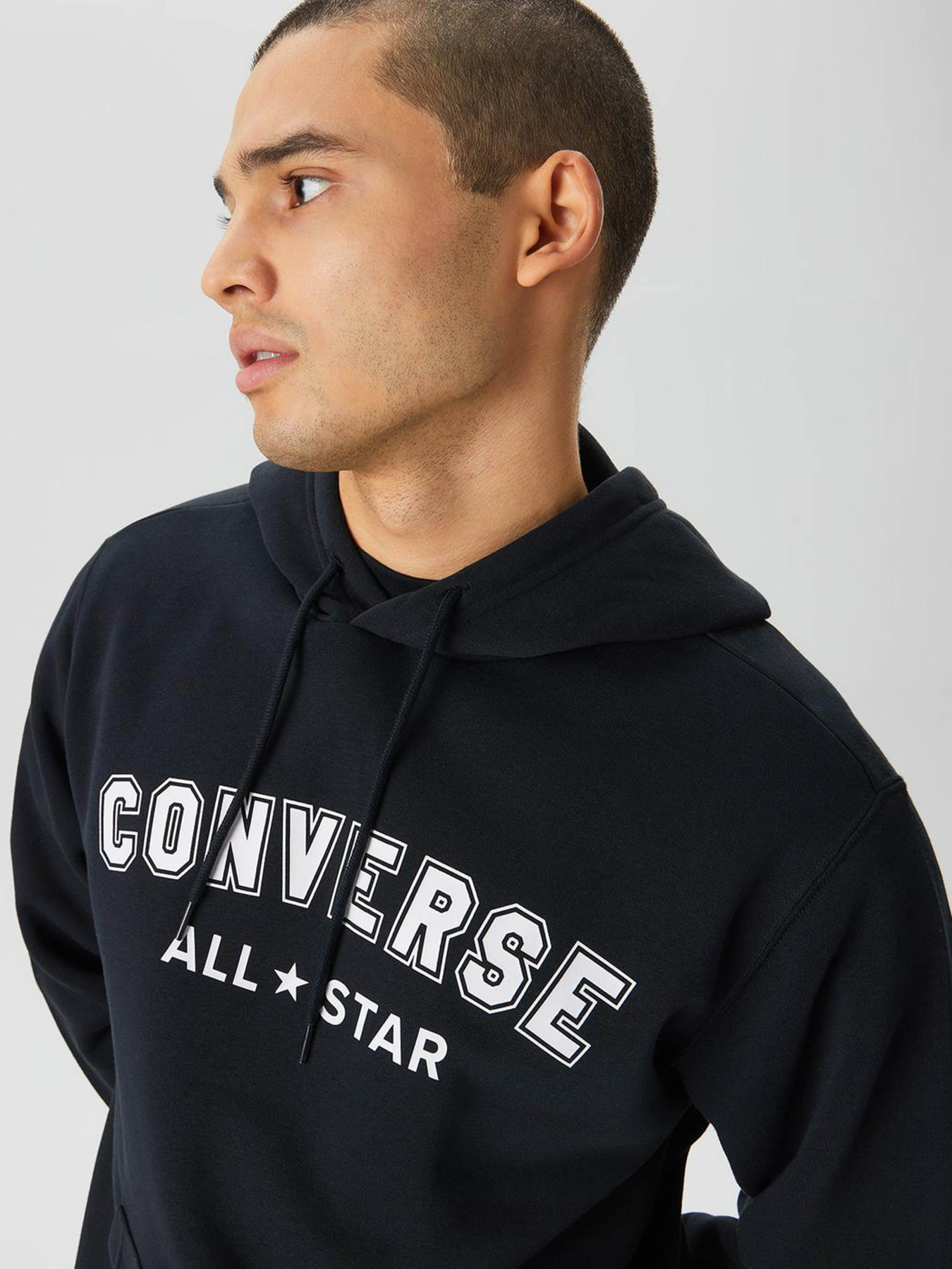 Худи CONVERSE Classic Fit All Star Center Front модель 10025411-001 Фото