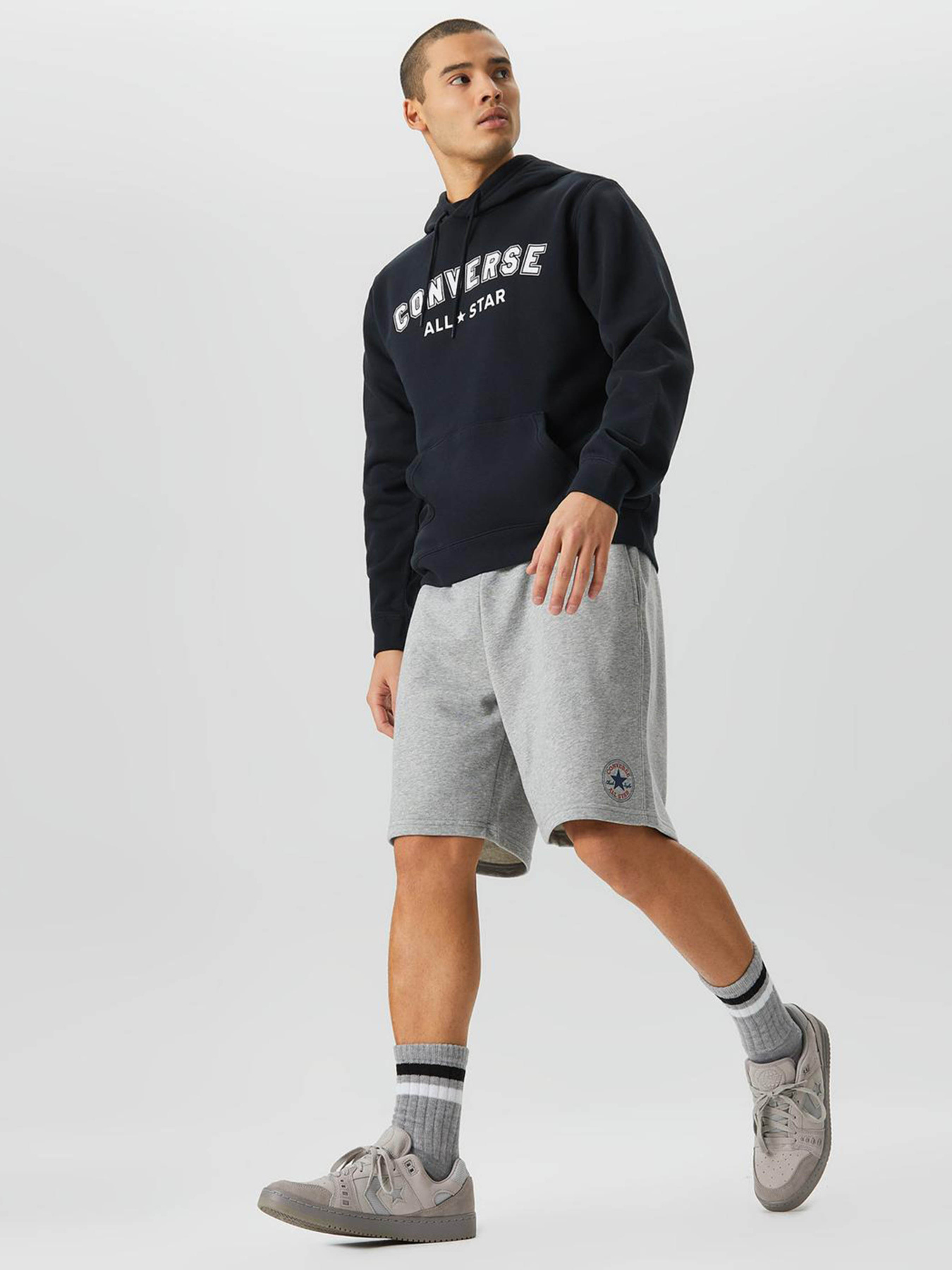 Худи CONVERSE Classic Fit All Star Center Front модель 10025411-001 Фото