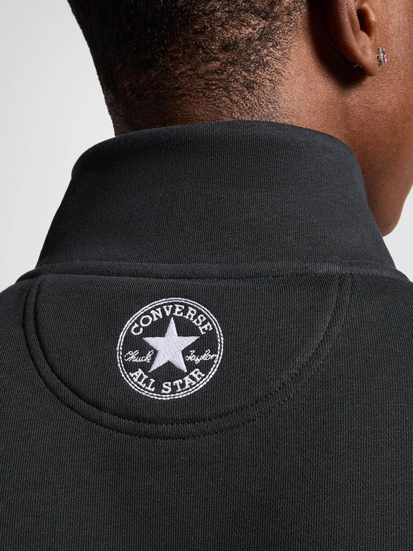 Кофта CONVERSE Classic Sport Quarter Zip Papyrus модель 10026710-001 Фото