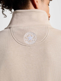Кофта CONVERSE Classic Sport Classics Quarter-Zip Papyrus модель 10026710-251 Фото