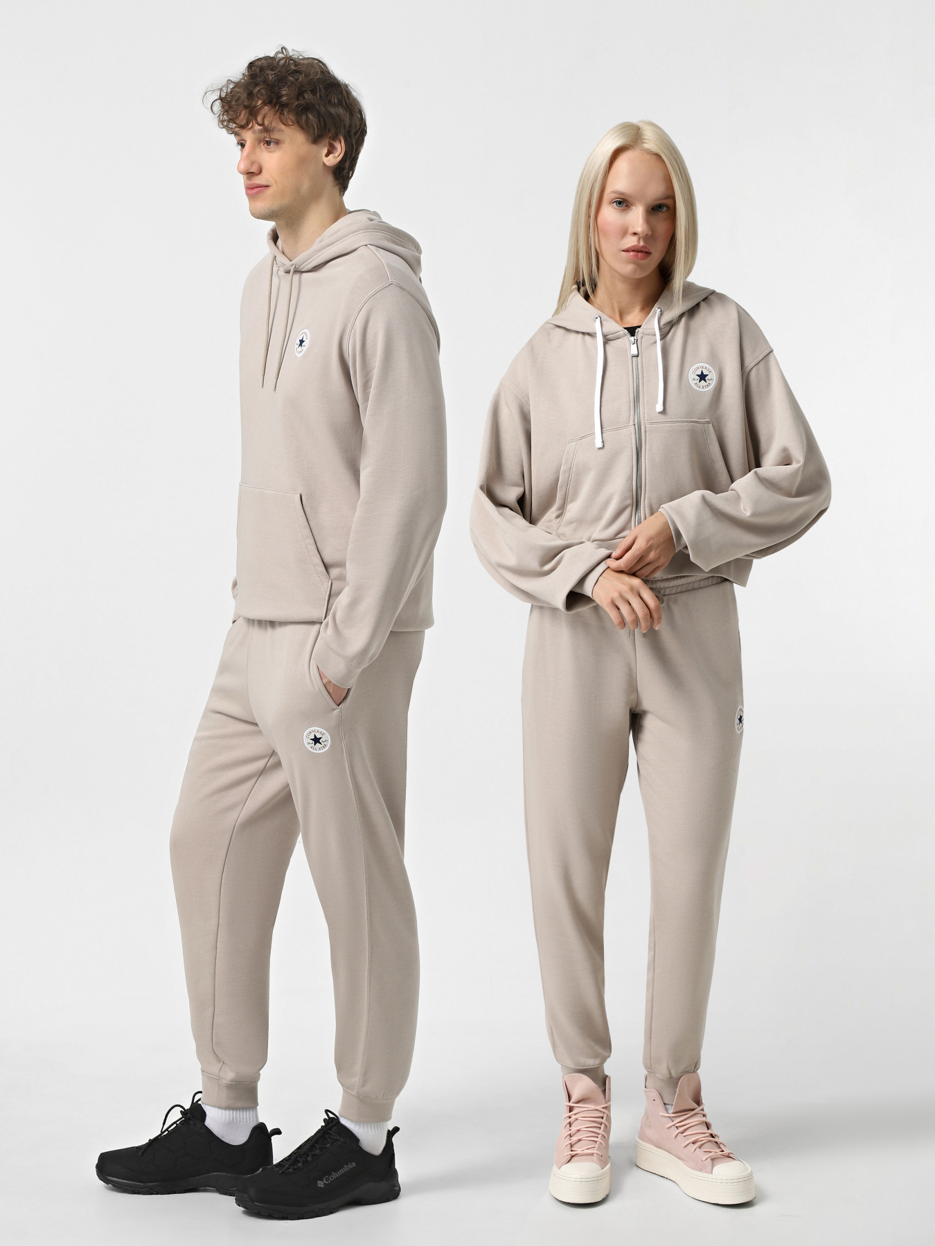 Спортивні штани CONVERSE CORE CHUCK PATCH модель 10026982-251 Фото