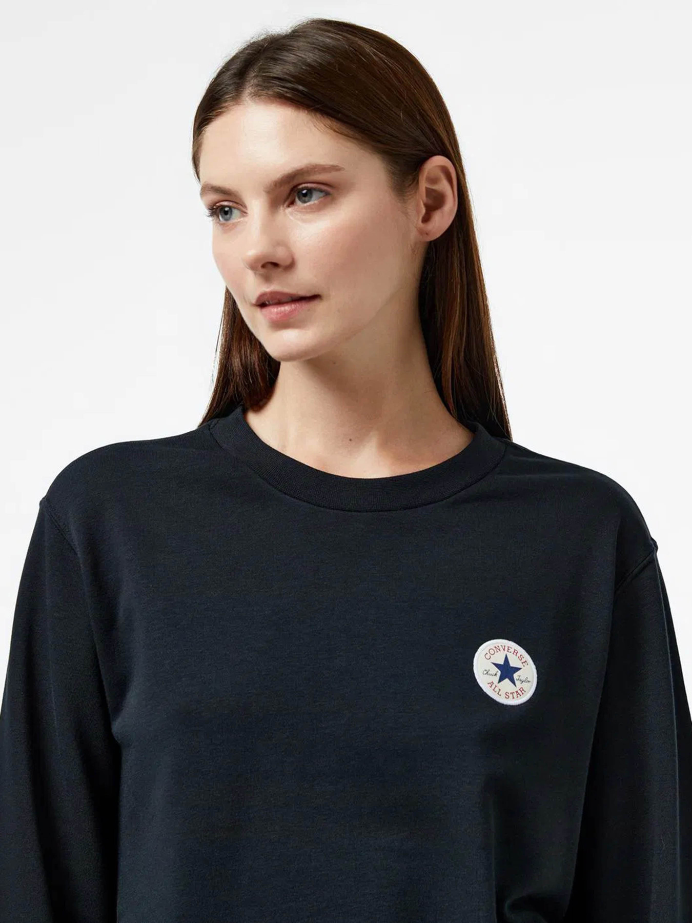 Свитшот CONVERSE Chuck Patch Crew модель 10027001-001 Фото