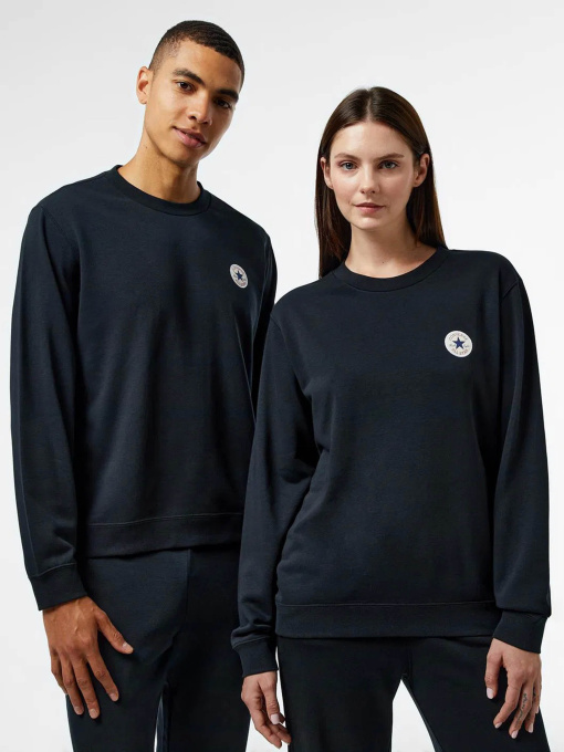 Свитшот CONVERSE CHUCK PATCH CREW модель 10027001-001 Фото