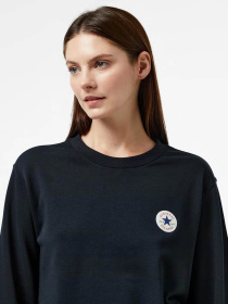 Свитшот CONVERSE CHUCK PATCH CREW модель 10027001-001 Свитшот CONVERSE CHUCK PATCH CREW модель 10027001-001 Фото