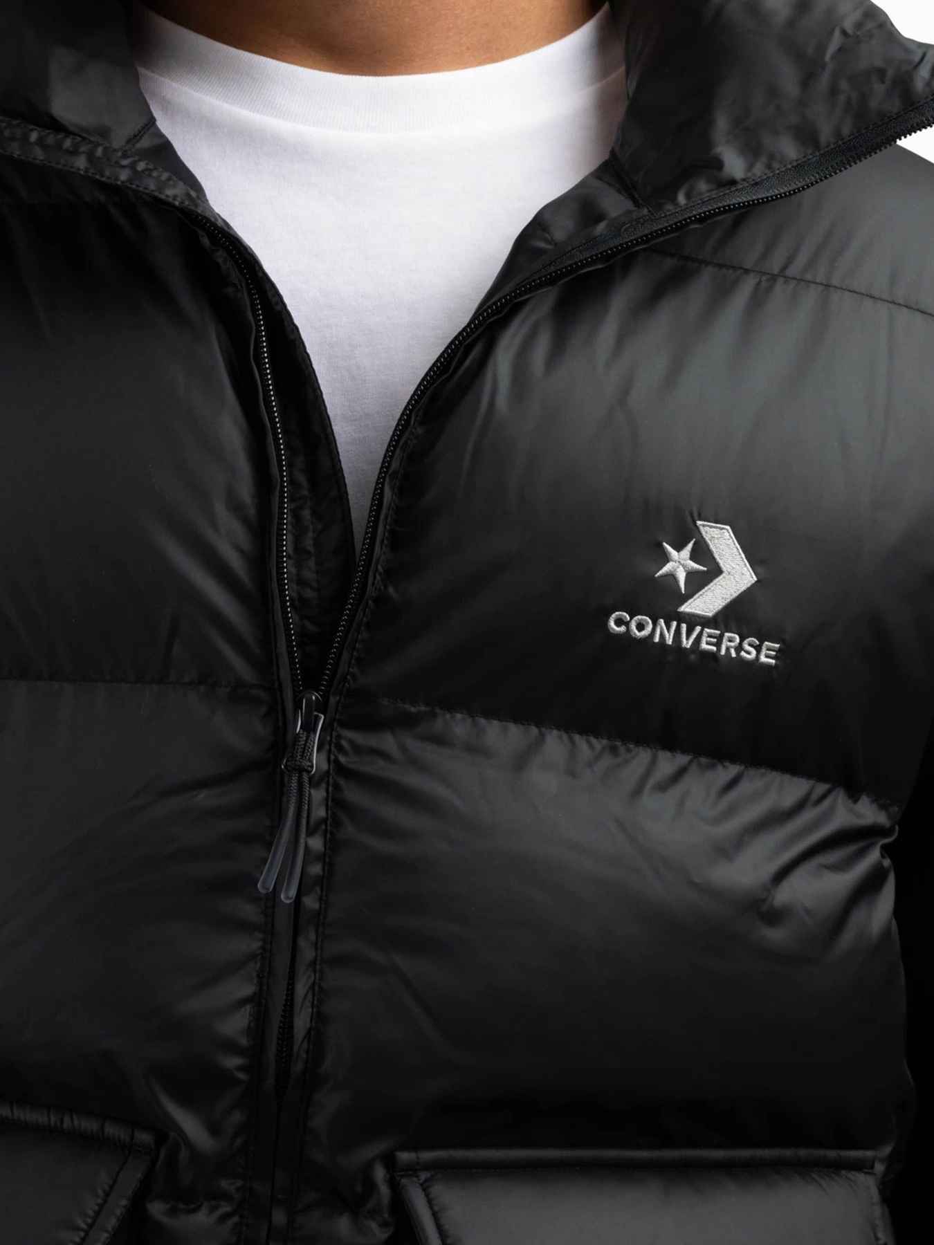 Пуховик CONVERSE PATCH POCKET CORE модель 10027260-001 Фото