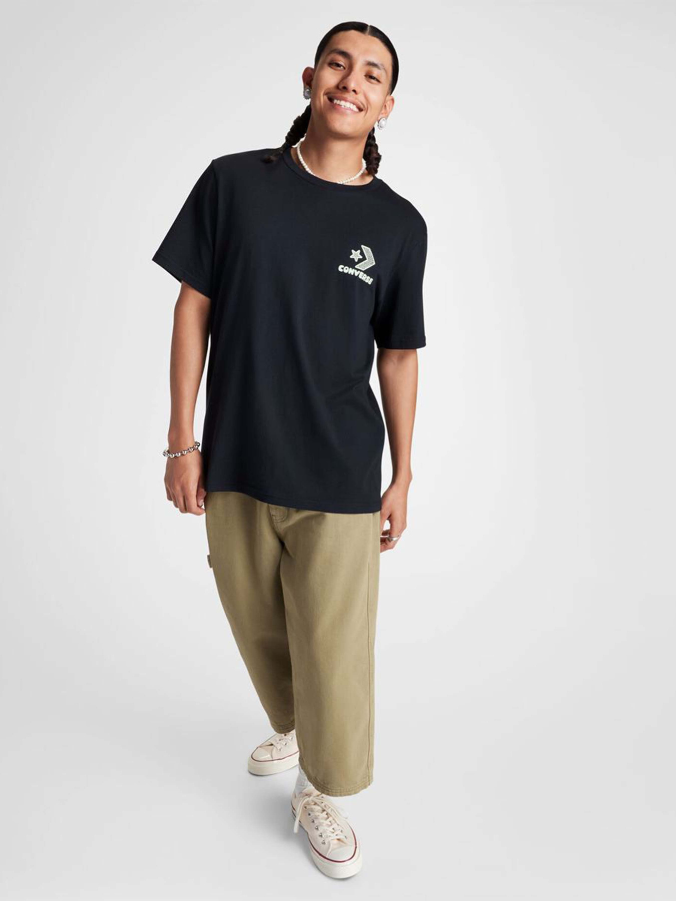 Футболка CONVERSE NATURE CENTER модель 10027346-001 Фото