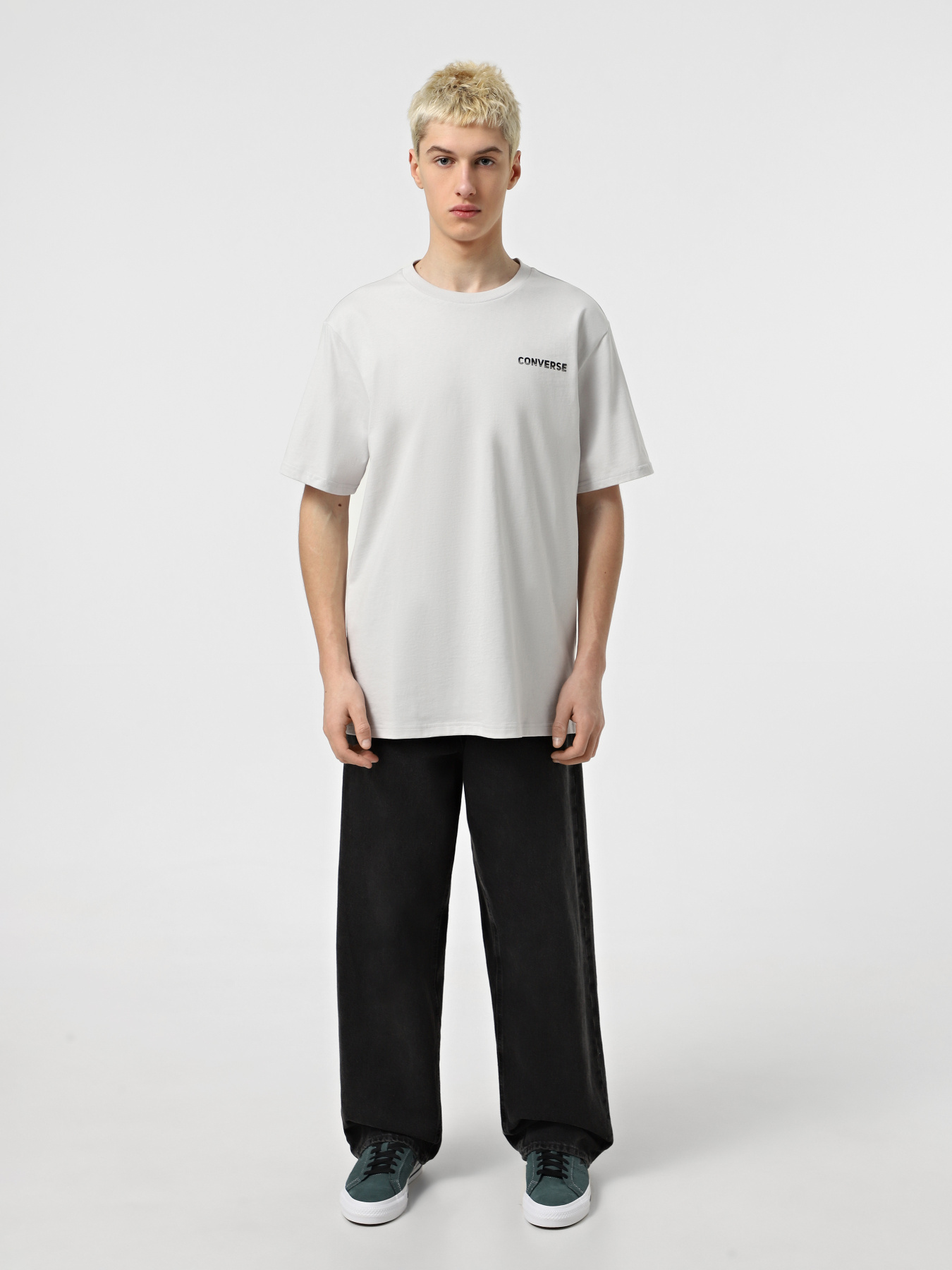 Футболка CONVERSE OTHER WORLDLY TRANSMISSIONS модель 10027367-095 Футболка CONVERSE OTHER WORLDLY TRANSMISSIONS модель 10027367-095 Фото