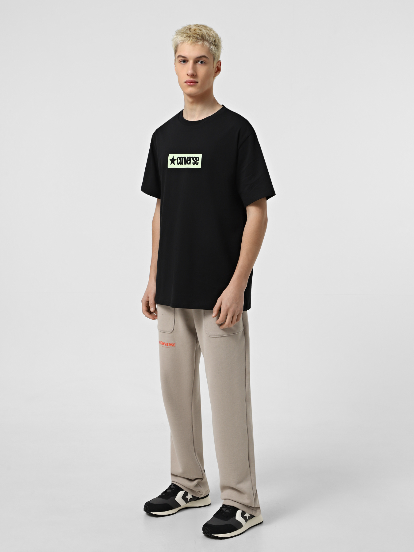 Футболка CONVERSE ARCHIVE BOX модель 10027995-001 Футболка CONVERSE ARCHIVE BOX модель 10027995-001 Фото