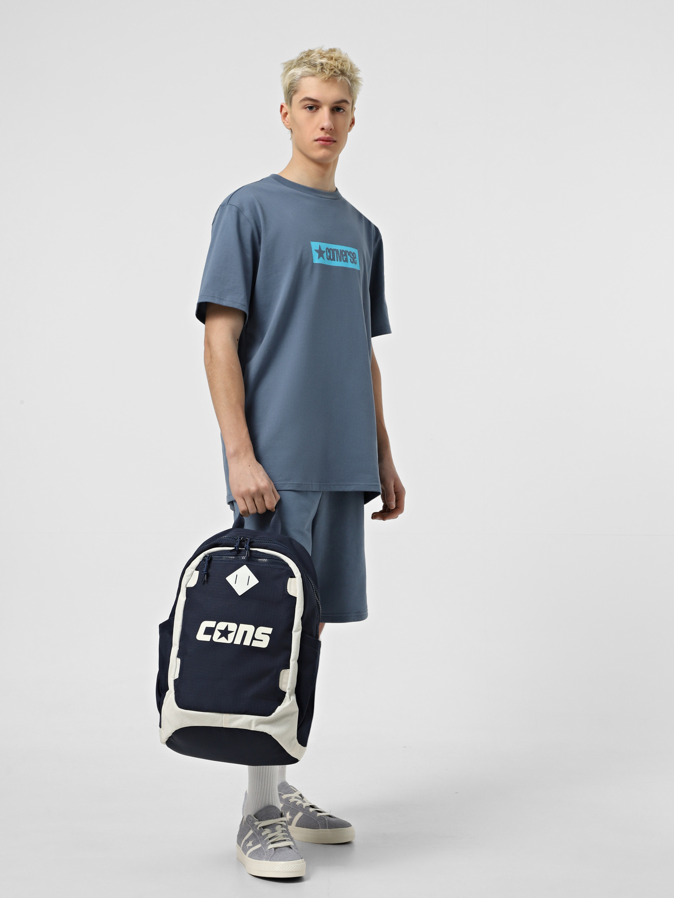 Футболка CONVERSE ARCHIVE BOX модель 10027995-480 Фото