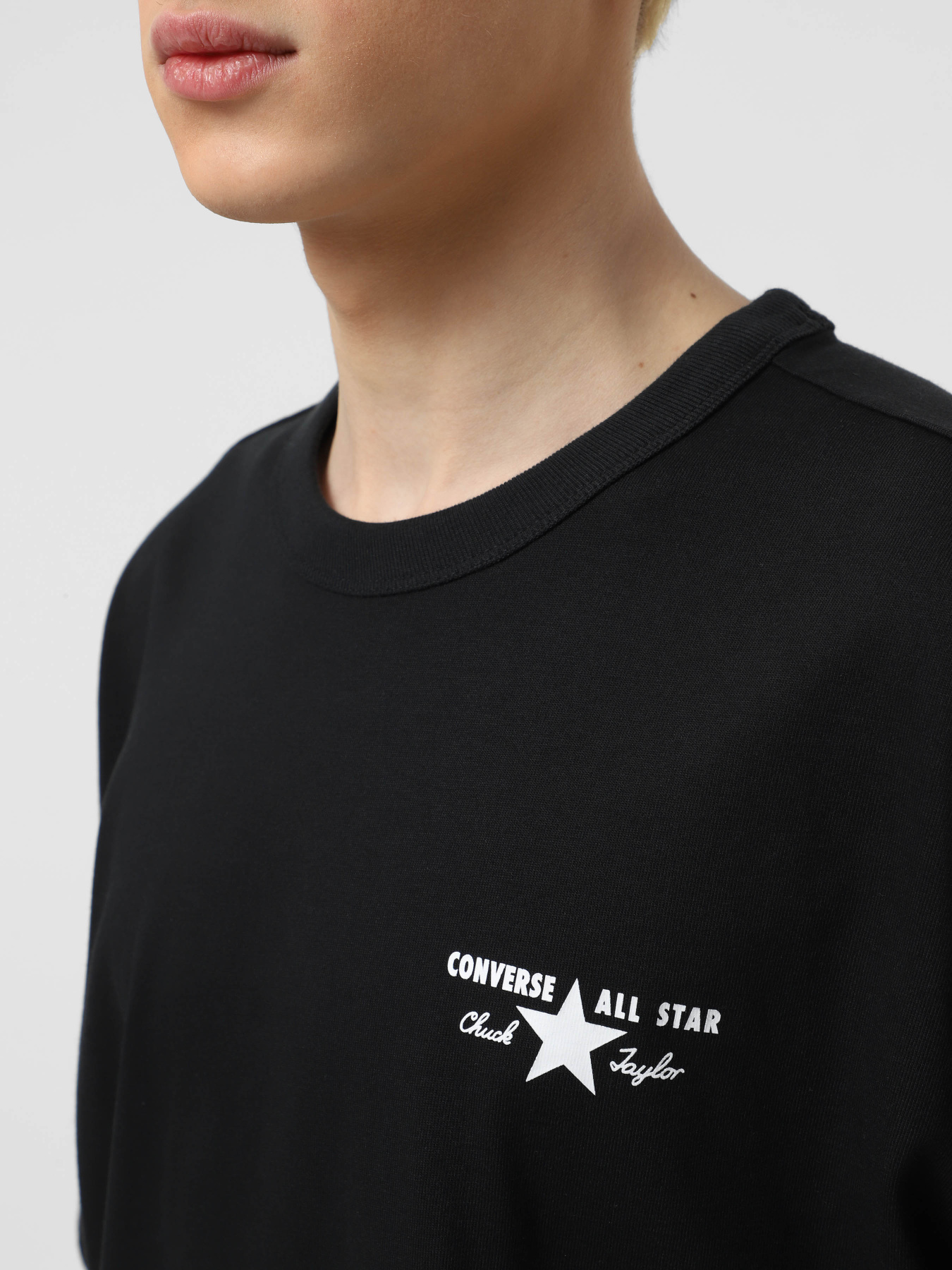 Футболка CONVERSE LICENSE PLATE модель 10027997-001 Футболка CONVERSE LICENSE PLATE модель 10027997-001 Фото