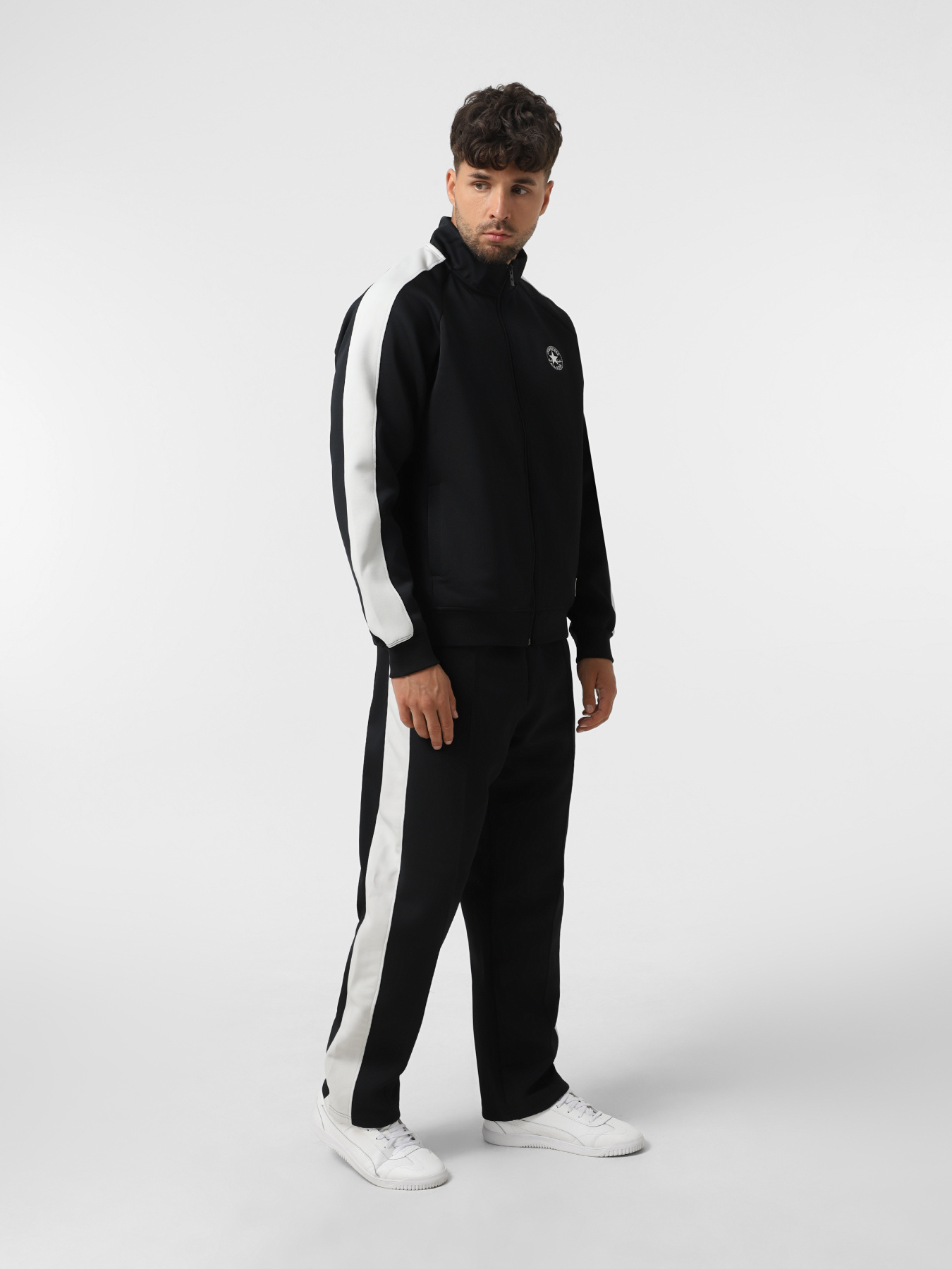 Штаны спортивные CONVERSE Retro Track модель CVM5B508-BLW Фото