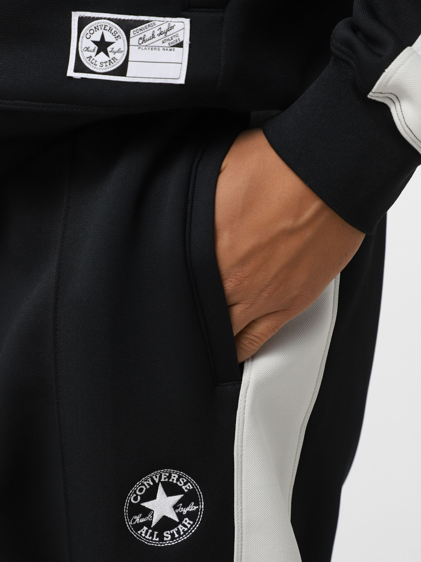 Штаны спортивные CONVERSE Retro Track модель CVM5B508-BLW Фото