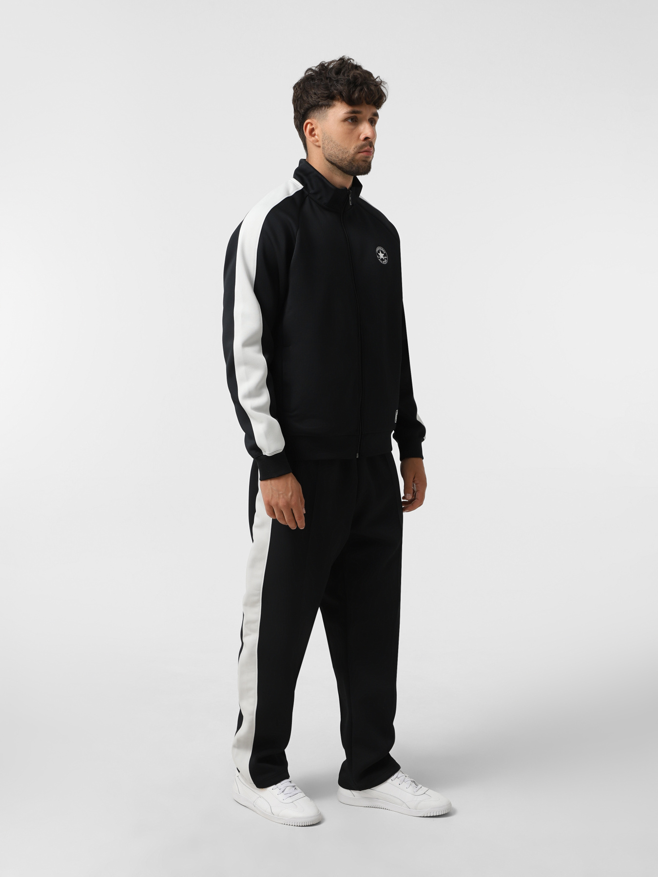 Кофта CONVERSE Retro Track модель CVM5J506-BLW Фото