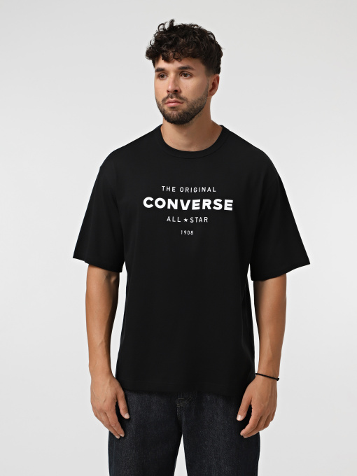 Футболка CONVERSE Chuck Taylor All Star модель CVM5T202-BLK Фото