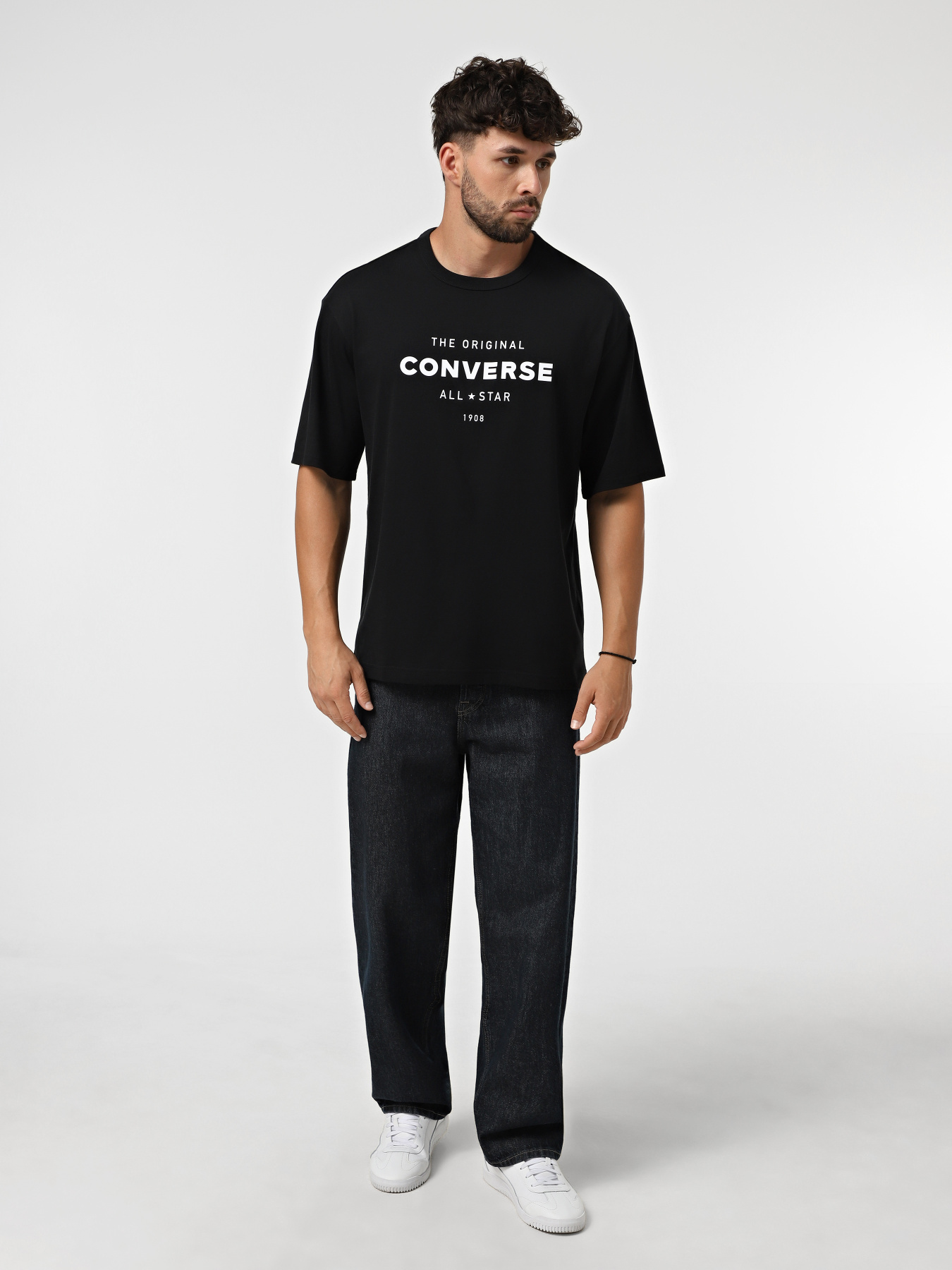 Футболка CONVERSE CHUCK TAYLOR ALL STAR модель CVM5T202-BLK Фото