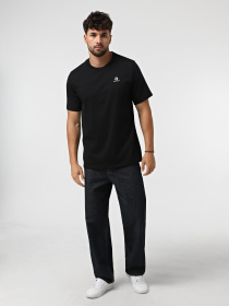 Футболка CONVERSE STAR CHEVRON модель CVM5T876-BLK Футболка CONVERSE STAR CHEVRON модель CVM5T876-BLK Фото