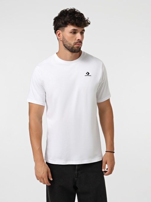 Футболка CONVERSE STAR CHEVRON модель CVM5T876-WHT Фото