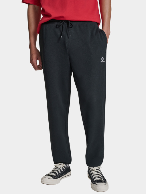 Штаны спортивные CONVERSE STAR CHEV EMB модель CVM5B873-BLK Фото