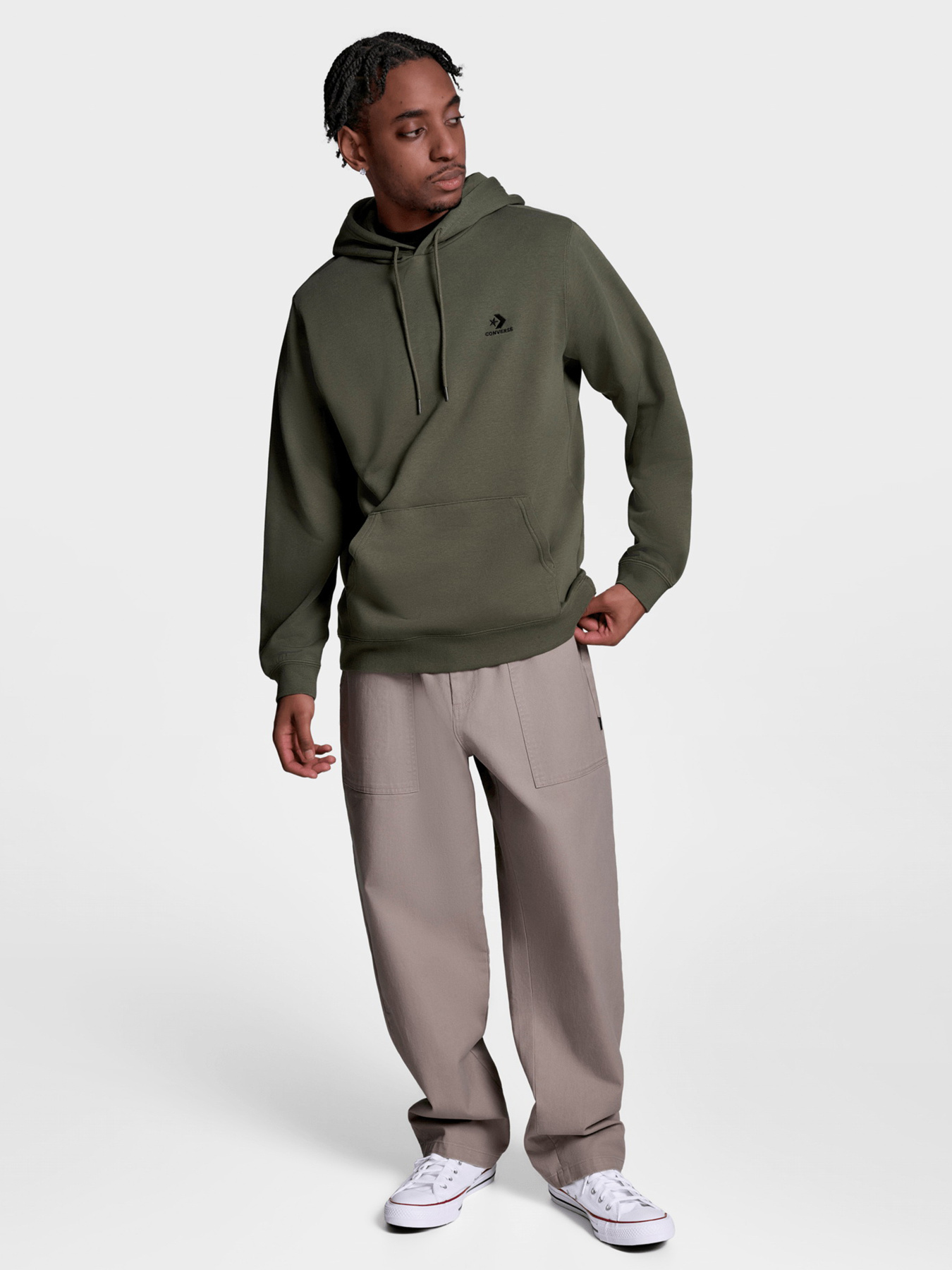 Худи CONVERSE STAR CHEV EMB модель CVM5K874-KJ5 Фото