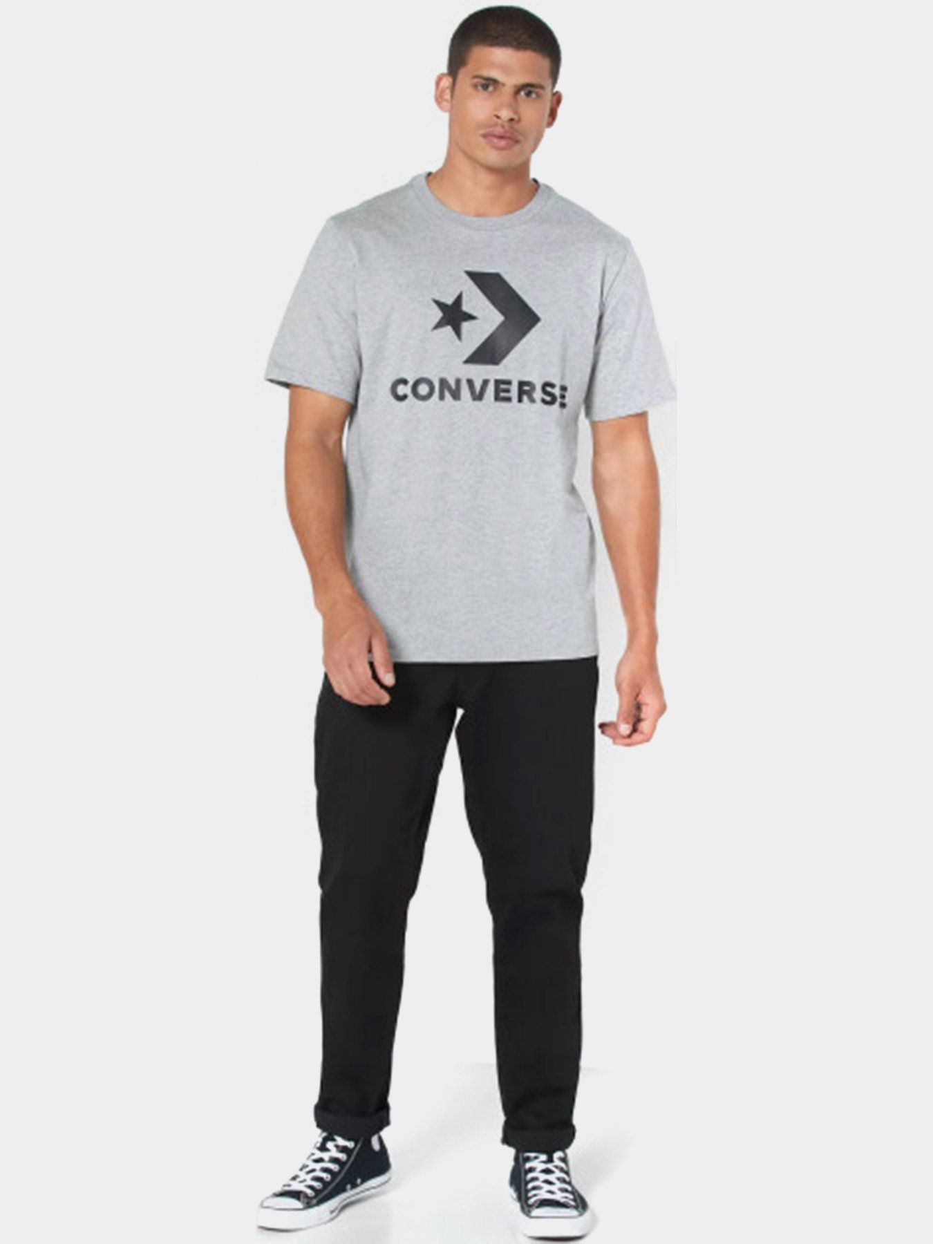 Футболки і поло CONVERSE Chuck Taylor Star Chevron модель 10018568-035 Фото