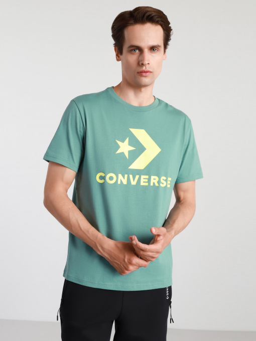Футболки і поло CONVERSE Chuck Taylor Star Chevron модель 10018568-343 Фото