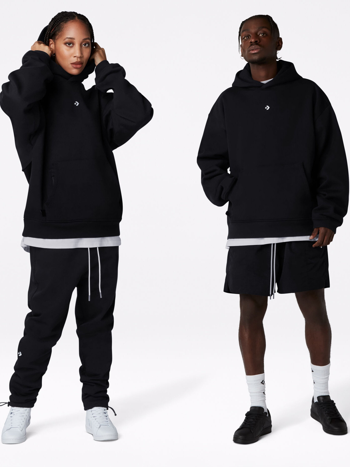 Худи CONVERSE Court Ready модель 10020972-102 Фото