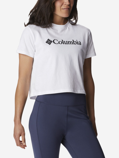 Футболка Columbia North Cascades Cropped Tee модель 1930053CLB-101 — фото 4 - INTERTOP