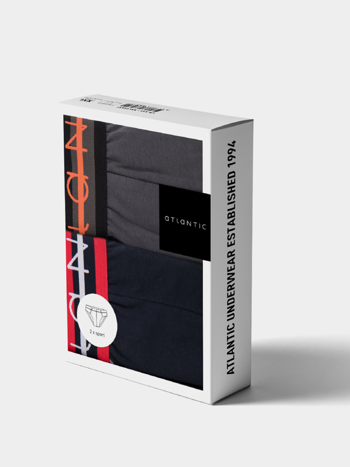 Набор трусов Atlantic модель 2MP-1551 GRA+GRF Фото